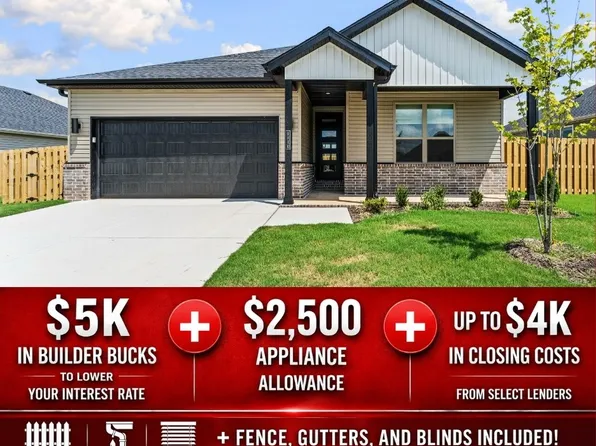 1810 Bugg St, Pea Ridge, AR 72751