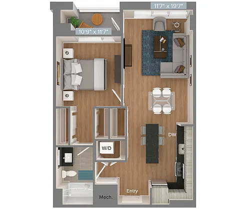Floor plan A5-735S-S-2313
