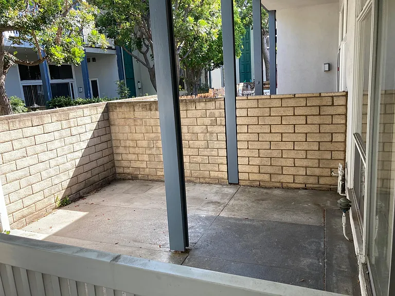 Private Patio.