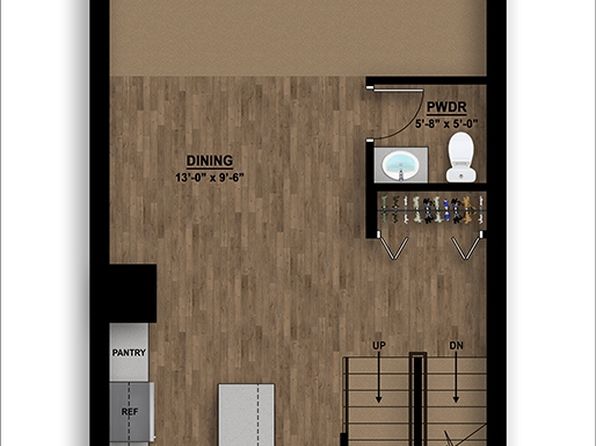 The Meadow Plan, Gateway Townhomes of Novi