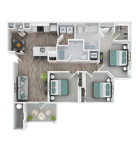 Floor plan C1