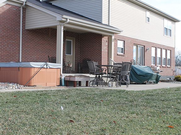 Covered Porch & Large Patio