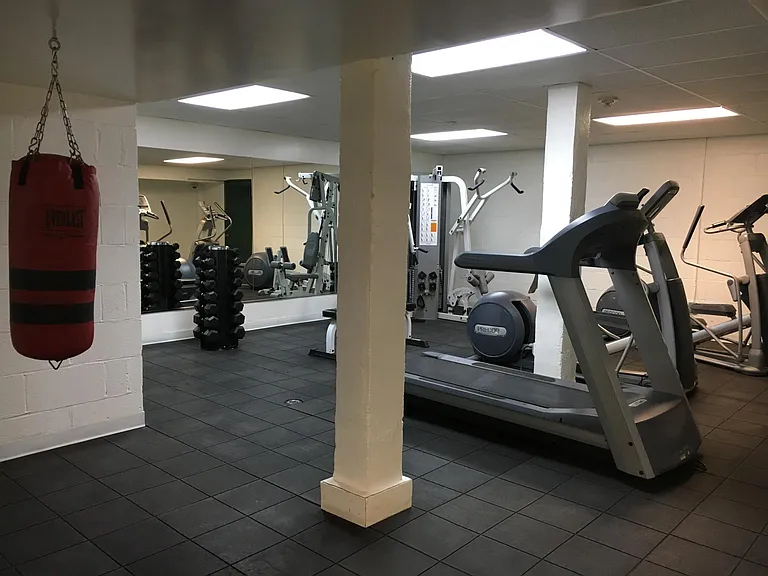 Gym in the building