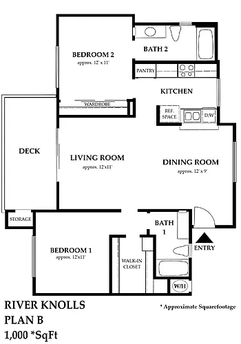Floor plan Plan B