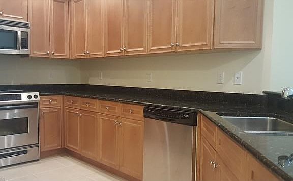 Plenty of counter space and cabinets