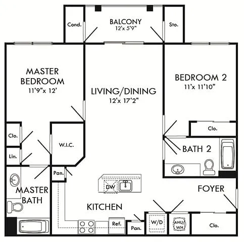 Floor plan Broad Run