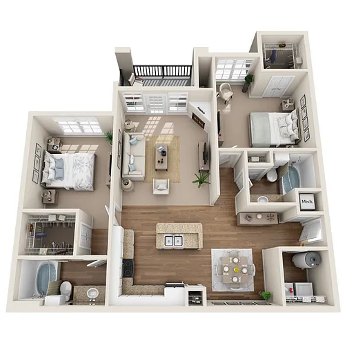 Floor plan Silver Bell