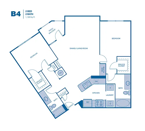 Floor plan B4