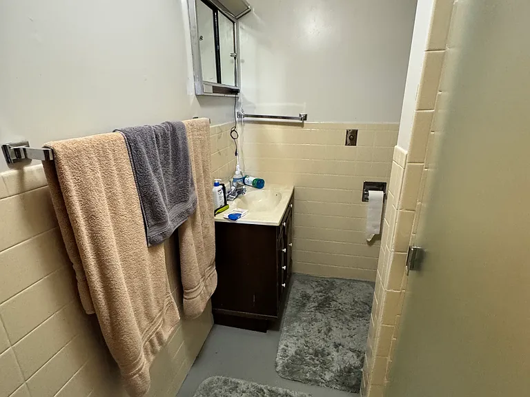 3/4 bathroom in daylight basement