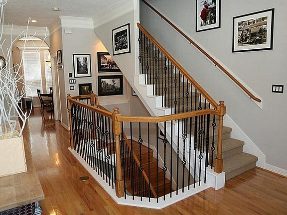 Stairs in living room