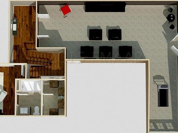 3D 2ndFloorStairs