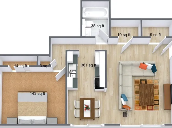 Grandview Apartments, 216 N Brown Rd #108, Long Lake, MN 55356