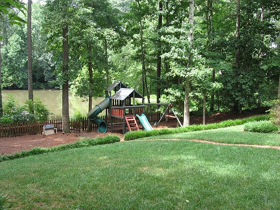 Backyard and Lake
