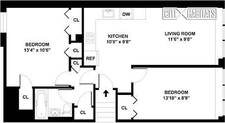 Rented by Citi Habitats