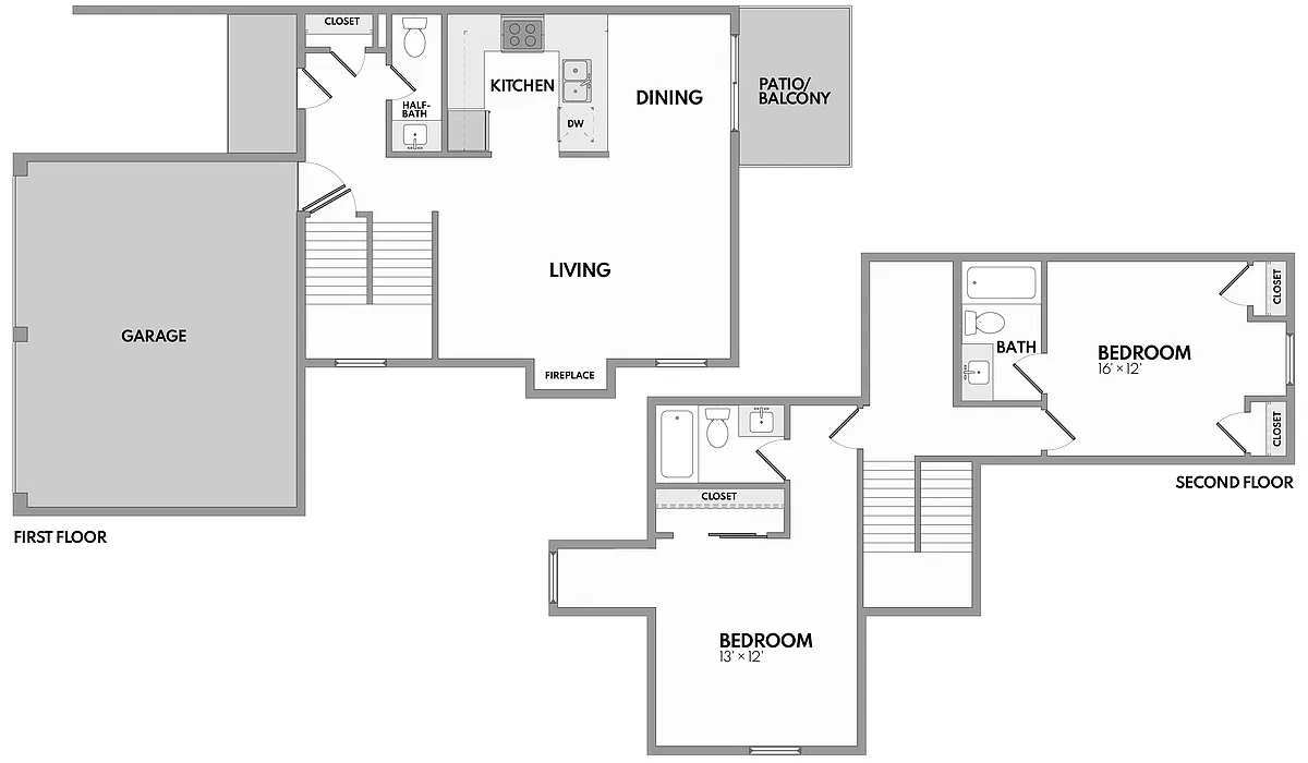 Floor plan Cape Cod II