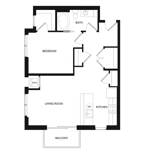Floor plan Colfax
