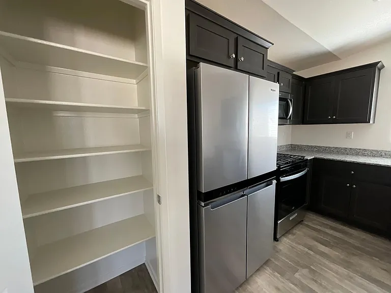 refrigerator and pantry