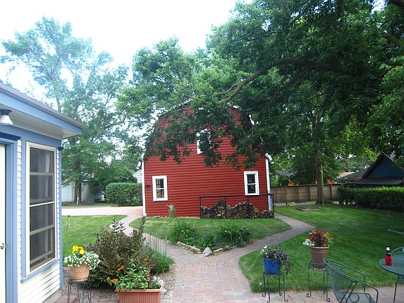 Backyard - barn/garage