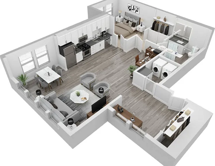 B6 Floorplan Diagram