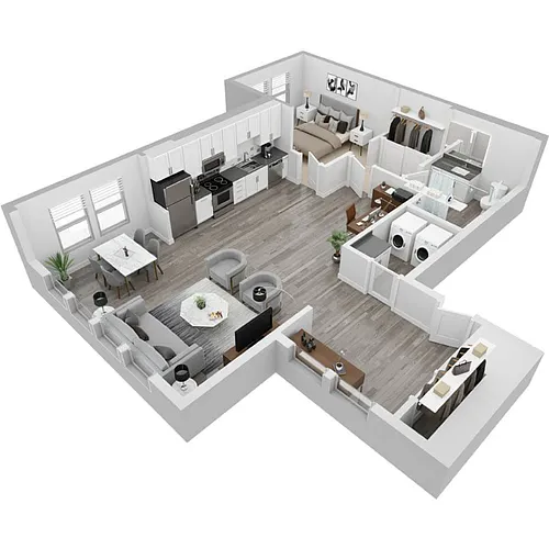 Floor plan B6