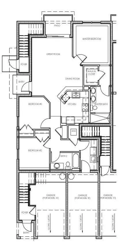 Floor plan Bluegill - Executive