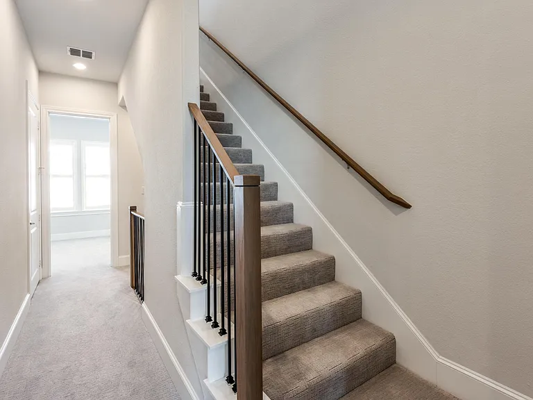 Both the guest bedroom and primary bedroom suite are located on the 3rd floor.