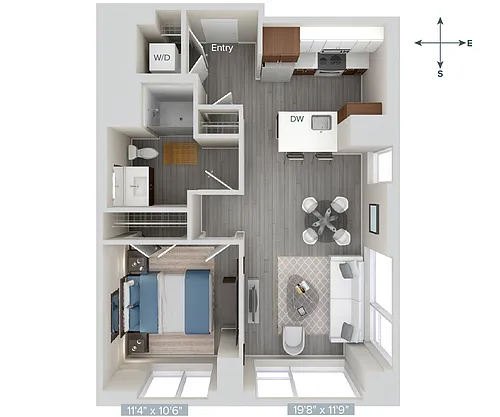 Floor plan A5-732