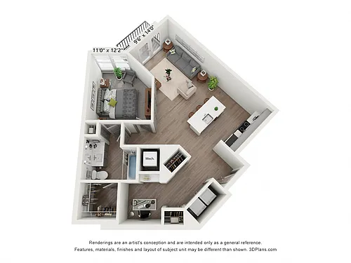 Floor plan Buren