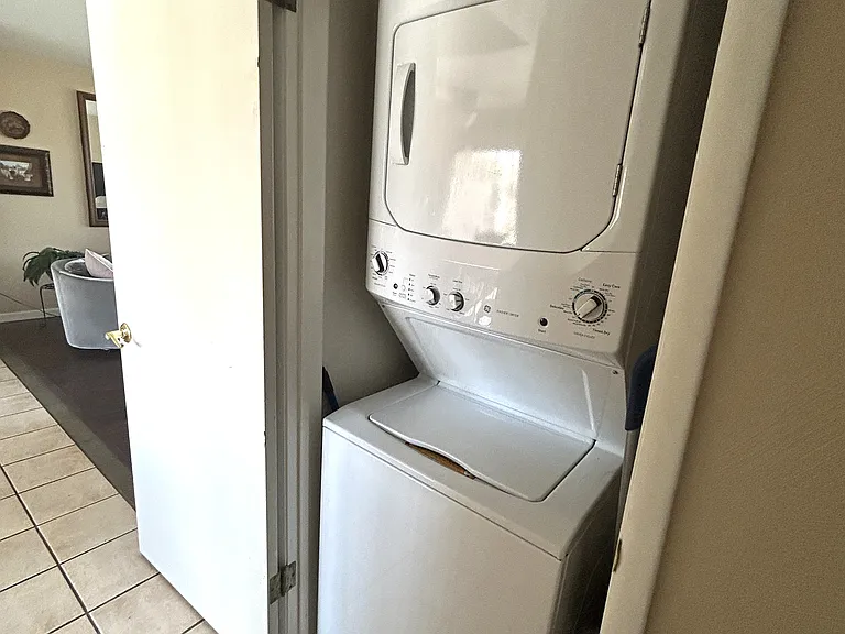 Washer and Dryer in unit