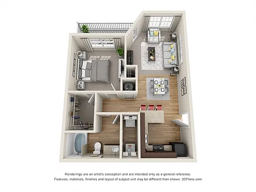 Floor plan The Cooper - Phase 1