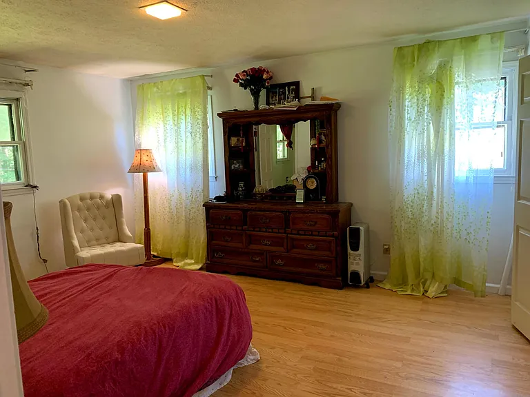 Master bedroom with full bath
