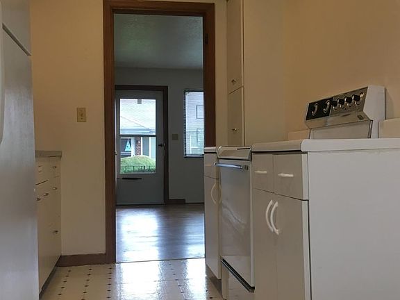 kitchen from back door