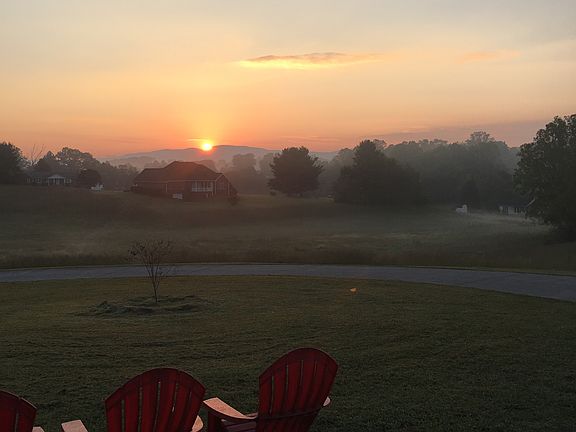 Sunrise from front porch