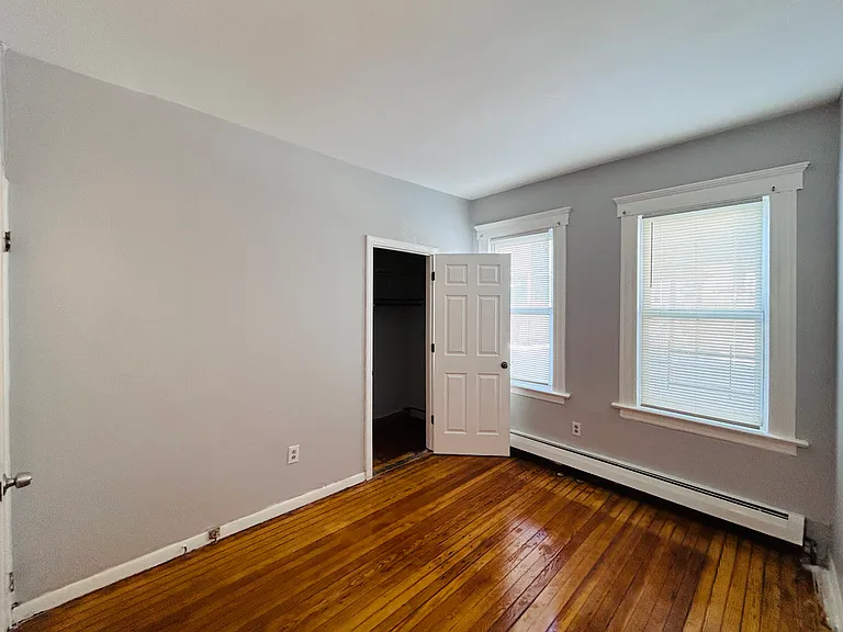 Bedroom 3 (back) with big closet, 2 windows
