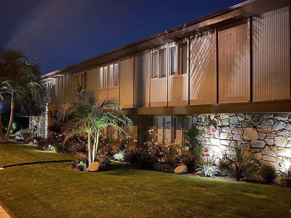 Beautifully Lit Landscape for ease of comfort from street to home!