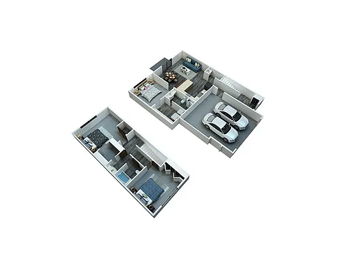Floor plan Redwood Townhome