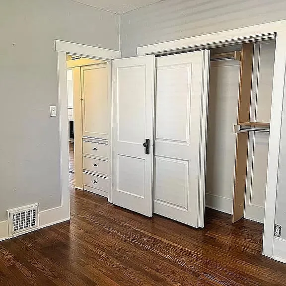 Back bedroom with large closet