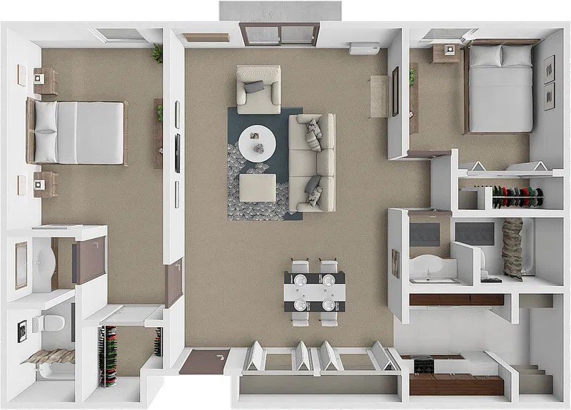Floor plan The Bellagio