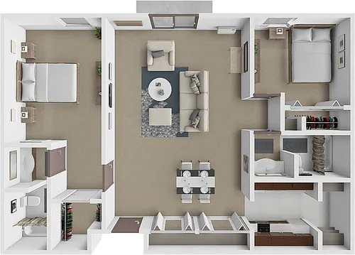 Floor plan The Bellagio