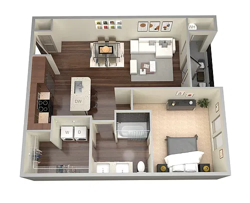 Floor plan A16