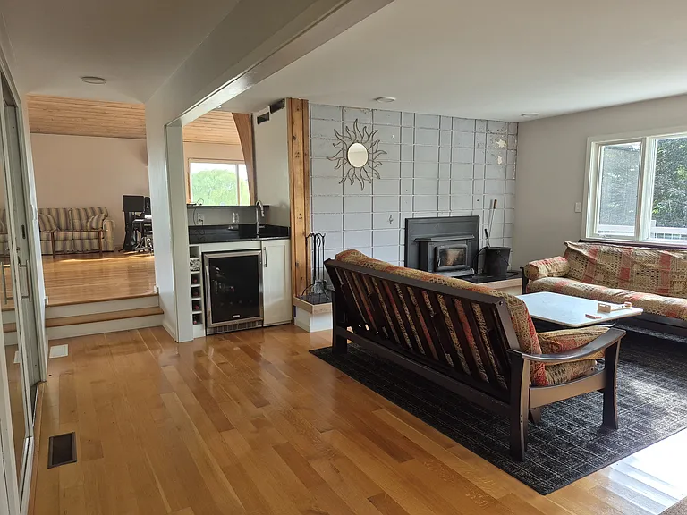 Open Living Room to Family Room