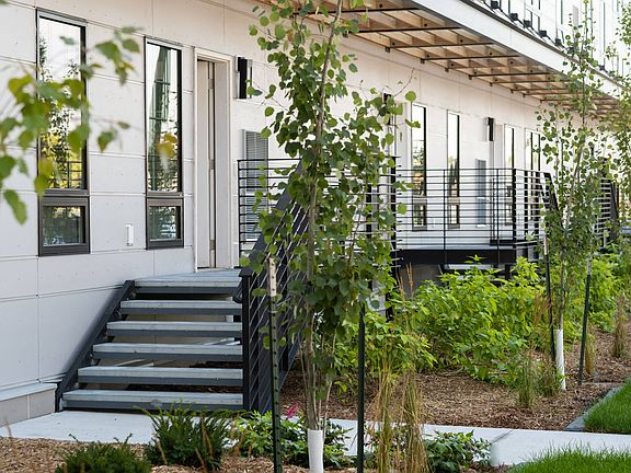 Walk up Patio Unit