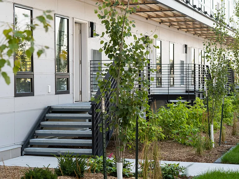 Walk up Patio Unit