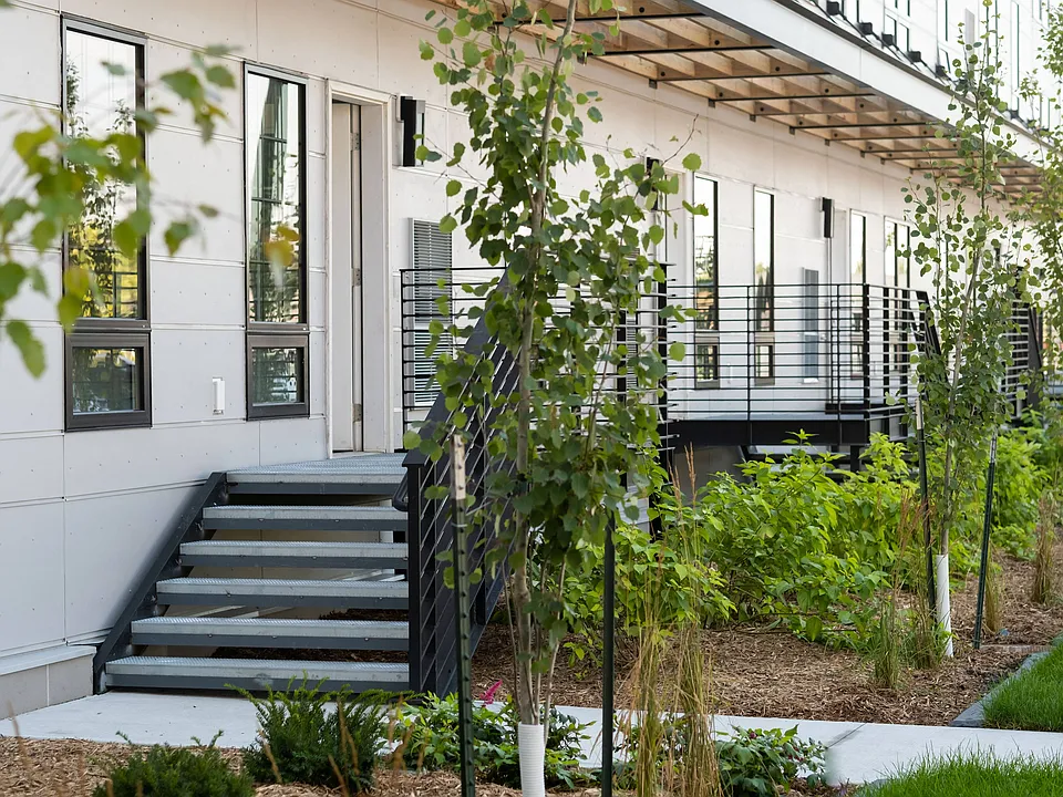 Walk up Patio Unit