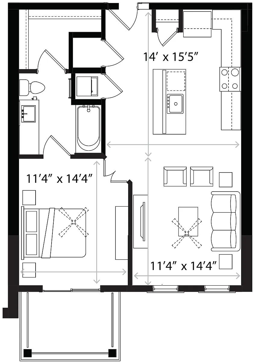 Floor plan Maverick