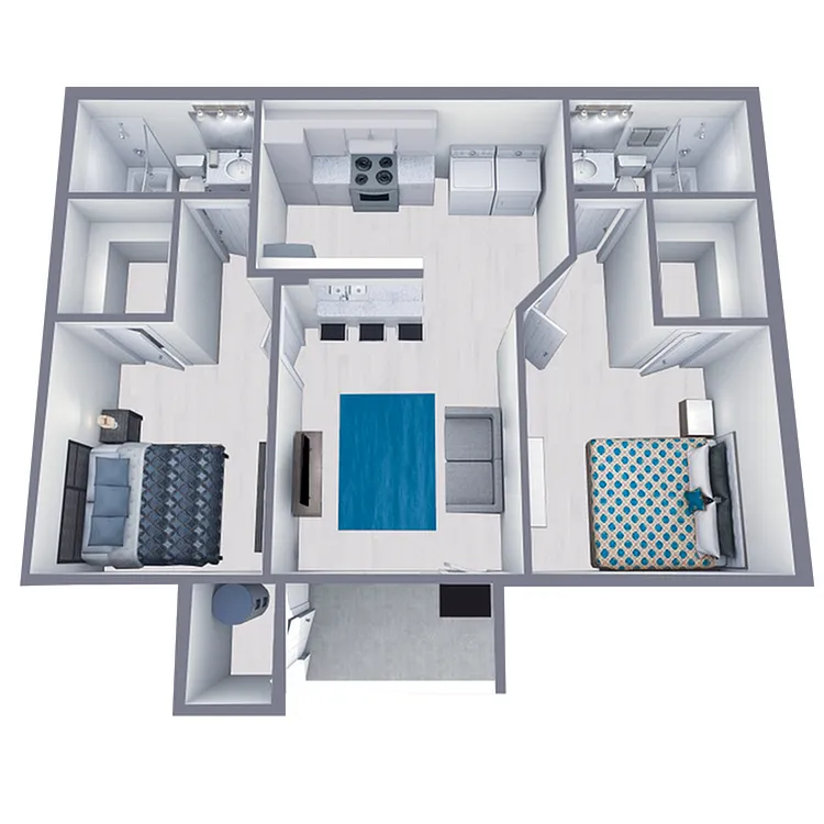 Floor plan B2 Bronze