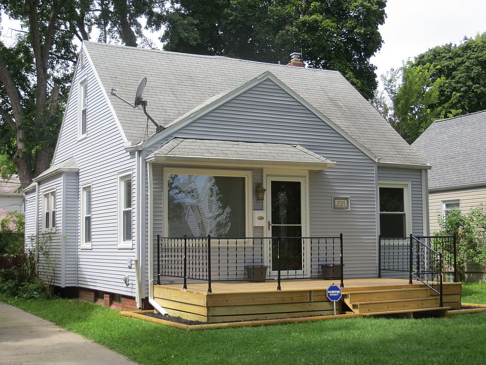 front of the house
