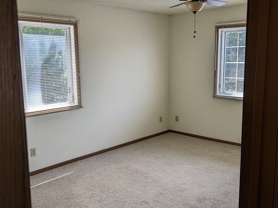 Bedroom 1 of 2. There is only 1 bedroom window in this unit.