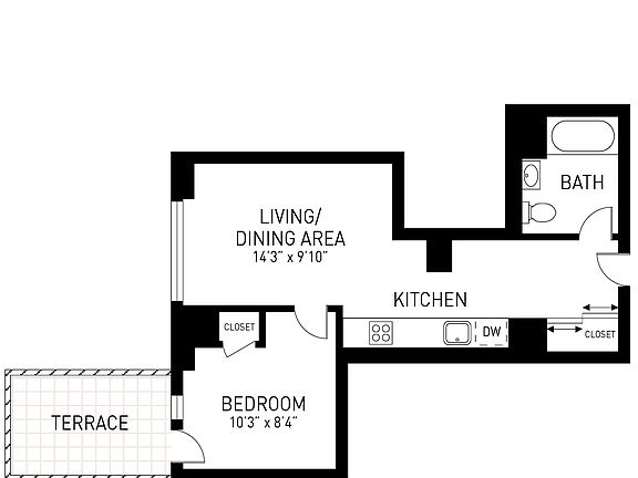 2nd image of 1333 Broadway #1106