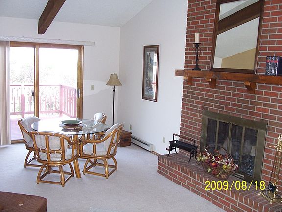 Dining Room, fireplace